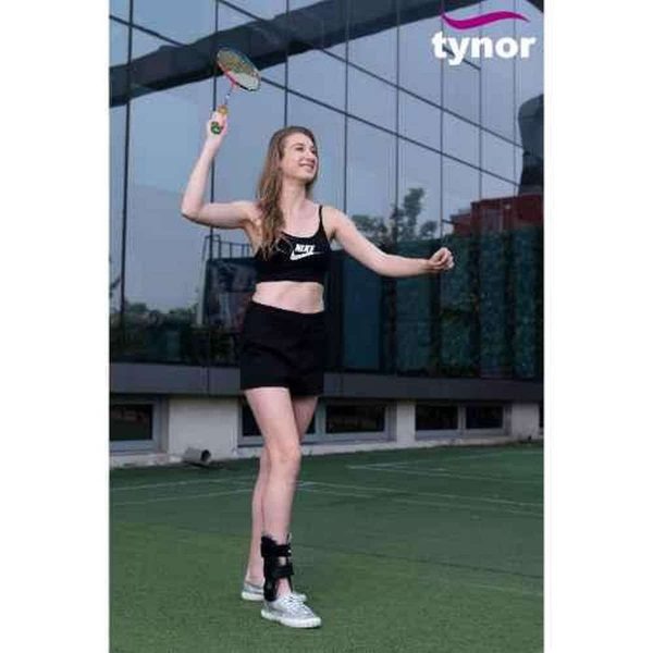Tynor Air Ankle Splint, Black (1 Unit) - Image 6