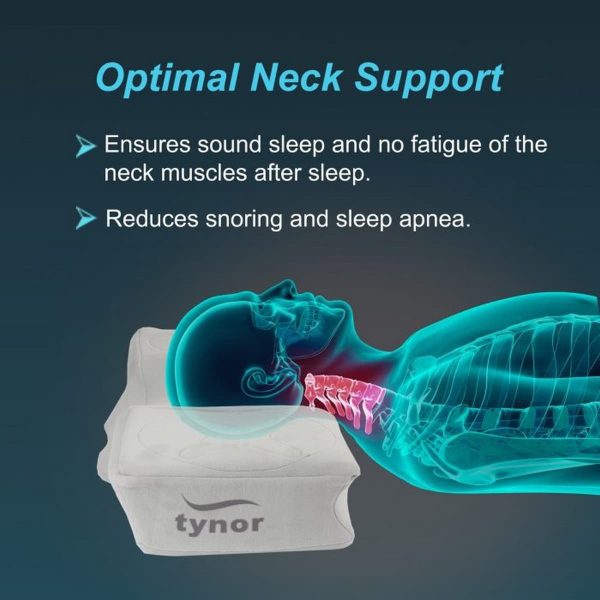 Tynor Anatomic Pillow, Grey (1 Unit) - Image 2