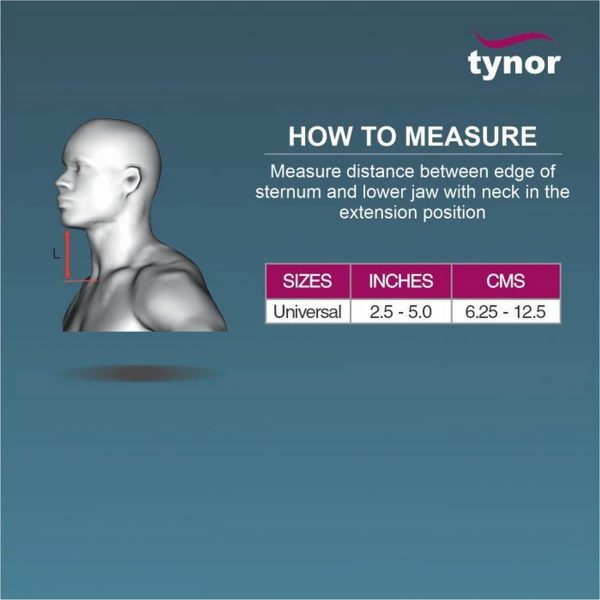 Tynor Anatomic Pillow Urbane, Blue, Universal Size (1 Unit) - Image 2