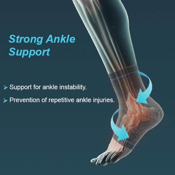 Tynor Ankle Support Urbane, Grey (1 Unit) - Image 2