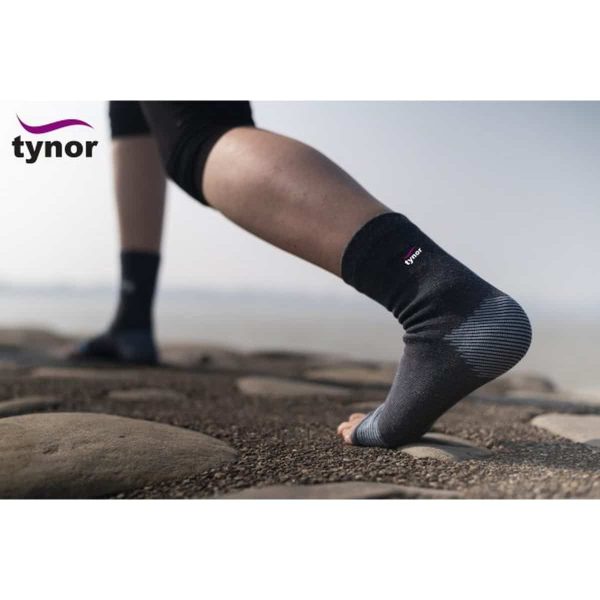 Tynor Anklet Comfeel Pair, Grey (1 Unit) - Image 7