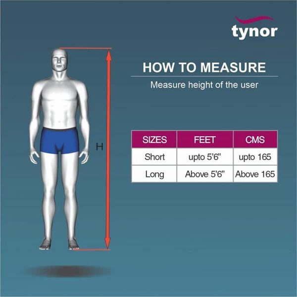 Tynor Ash Hyper Extension Brace, Silver (1 Set) - Image 4