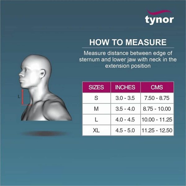 Tynor Cervical Collar Soft, Beige (1 Unit) - Image 4