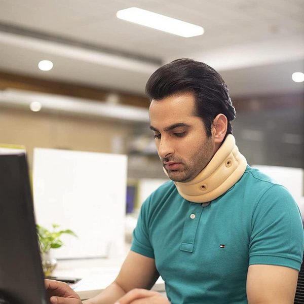 Tynor Cervical Collar Soft, Beige (1 Unit) - Image 6