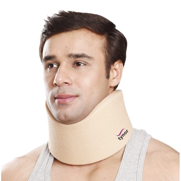 Tynor Cervical Collar With Firm Density, Beige (1 Unit)