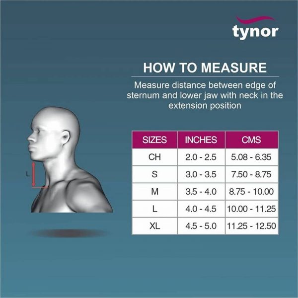 Tynor Cervical Collar With Firm Density, Beige (1 Unit) - Image 6