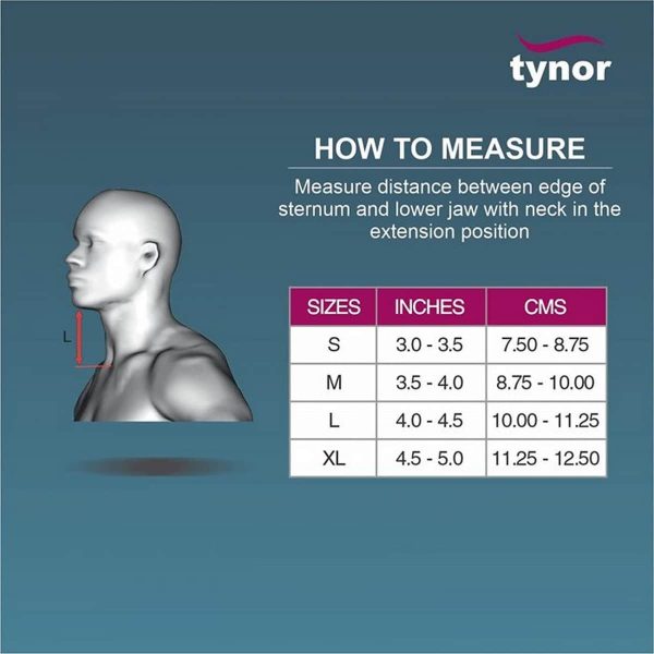 Tynor Cervical Orthosis Collar (Philadelphia) Ethafoam, Beige (1 Unit) - Image 4