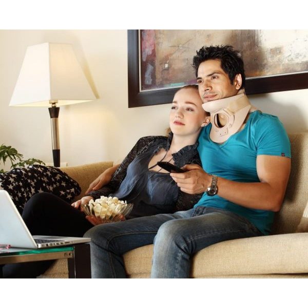 Tynor Cervical Orthosis Collar (Philadelphia) Ethafoam, Beige (1 Unit) - Image 5