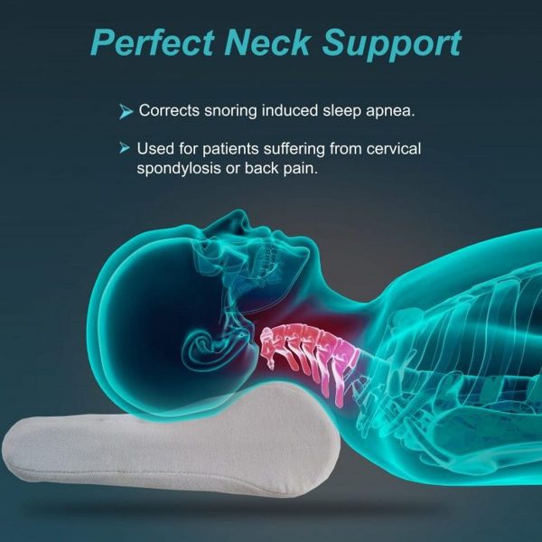 Tynor Cervical Pillow Regular, Grey (1 Unit) - Image 2