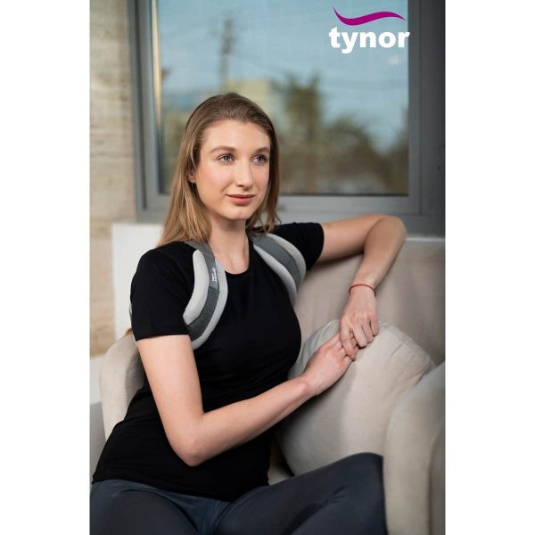 Tynor Clavicle Brace With Fastening Tape, Grey (1 Unit) - Image 5