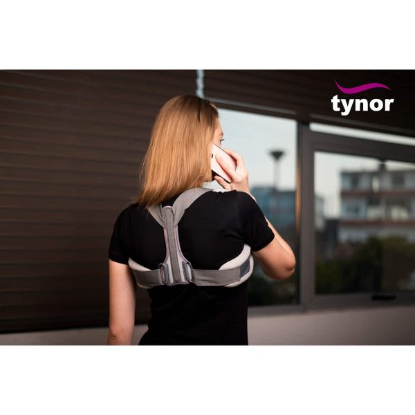 Tynor Clavicle Brace With Fastening Tape, Grey (1 Unit) - Image 6