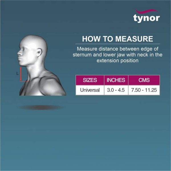 Tynor Contoured Cervical Pillow Memory Foam, Blue, Universal (1 Unit) - Image 4