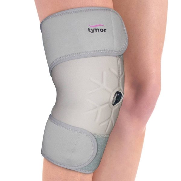 Tynor Cool Pack Knee Wrap, Grey (1 Unit)