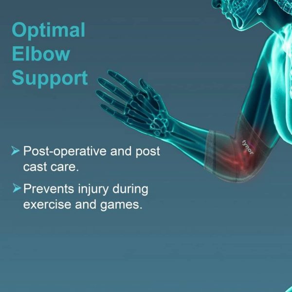Tynor Elbow Support, Grey (1 Unit) - Image 2