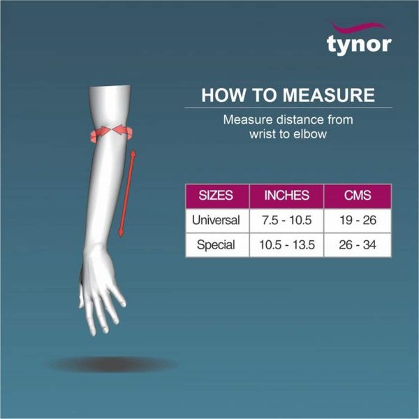 Tynor Forearm Splint, Grey (1 Unit) - Image 4
