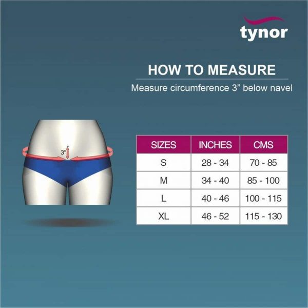 Tynor Hernia Belt, Grey (1 Unit) - Image 3