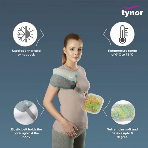 Tynor Hot & Cold Pack (Beads), Grey (1 Unit) - Image 3