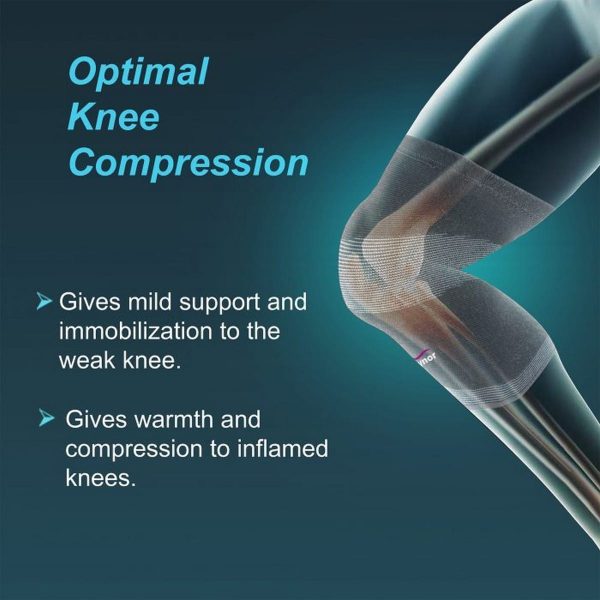 Tynor Knee Cap Comfeel, Grey (1 Unit) - Image 6