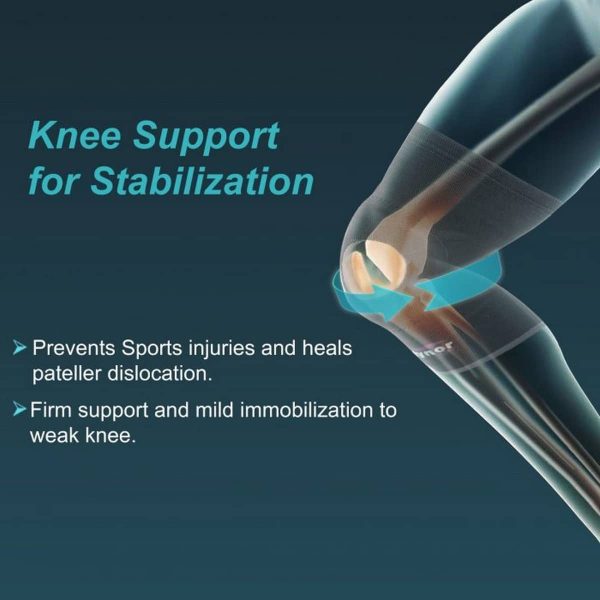Tynor Knee Cap Open Patella, Grey (1 Unit) - Image 2