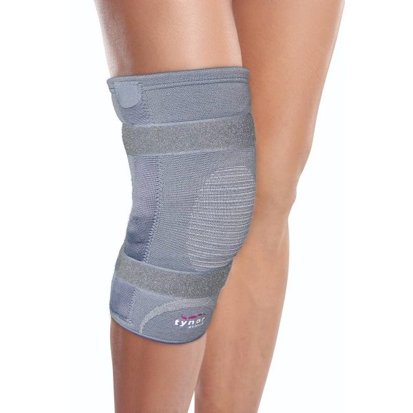 Tynor Knee Cap With Rigid Hinge, Grey (1 Unit)