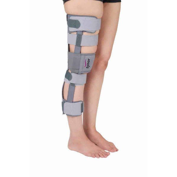Tynor Knee Immobiliser Urbane 19″/48 Cm, Grey (1 Unit)