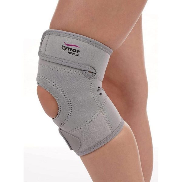 Tynor Knee Support Sportif (Neoprene), Grey (1 Unit)