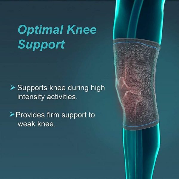 Tynor Knee Support Urbane, Grey (1 Unit) - Image 2