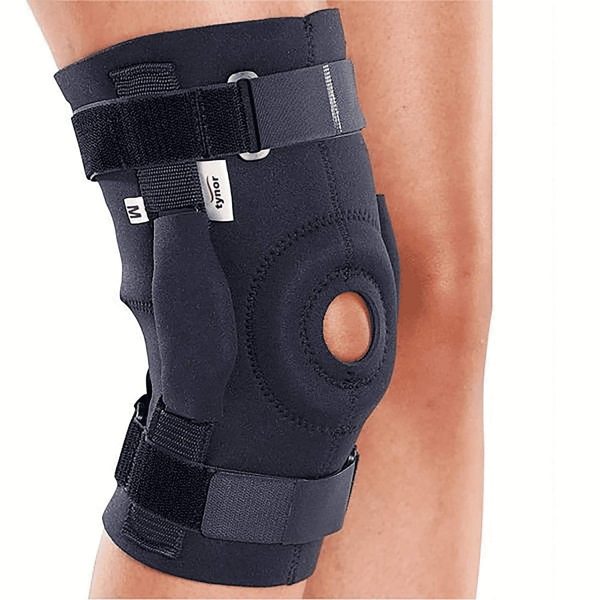 Tynor Knee Wrap Hinged (Neoprene), Black (1 Unit)