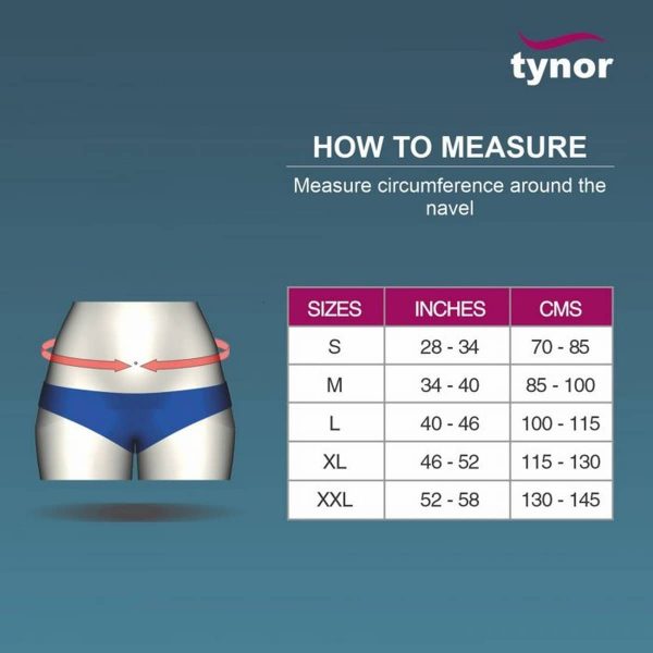 Tynor Lumbo Sacral Belt, Grey (1 Unit) - Image 4