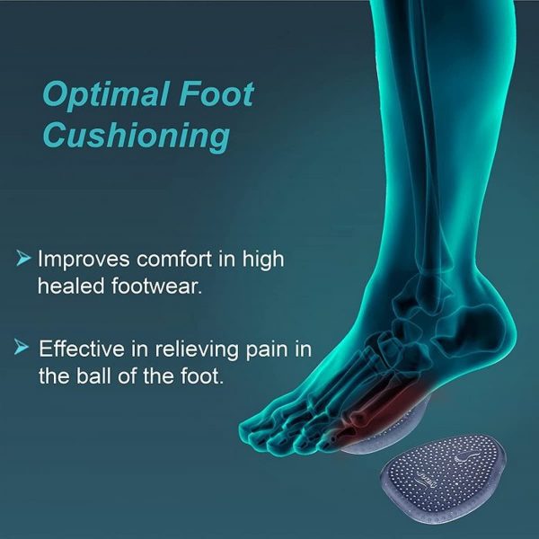 Tynor Metatarsal Pad Silicone, White (1 Pair) - Image 3
