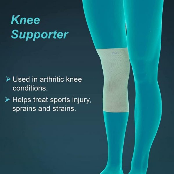 Tynor OAC Knee Cap, Beige (1 Pair) - Image 2