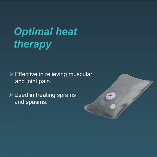 Tynor Ortho Heating Gel Bag (Electric) Trend, Grey (1 Unit) - Image 3