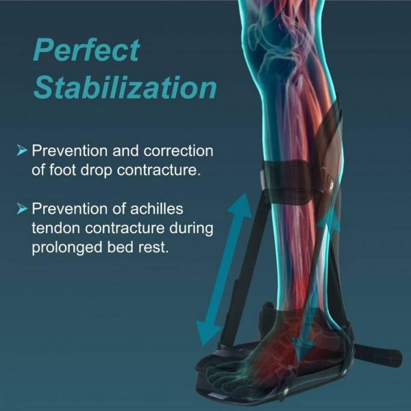 Tynor PF Night Splint Derotation, Black (1 Unit) - Image 6