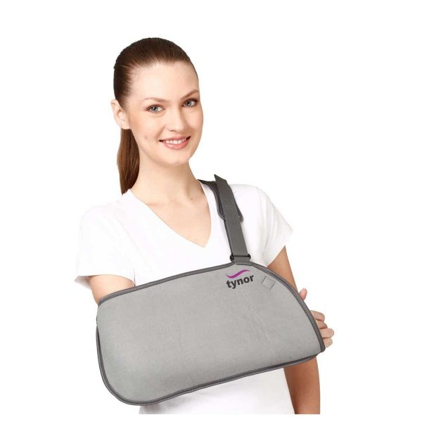 Tynor Pouch Arm Sling Baggy, Grey (1 Unit)