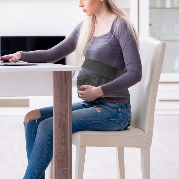 Tynor Pregnancy Back Support, Grey (1 Unit) - Image 4