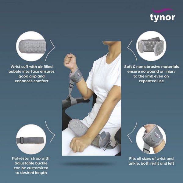 Tynor Restrainer, Grey (1 Unit) - Image 2
