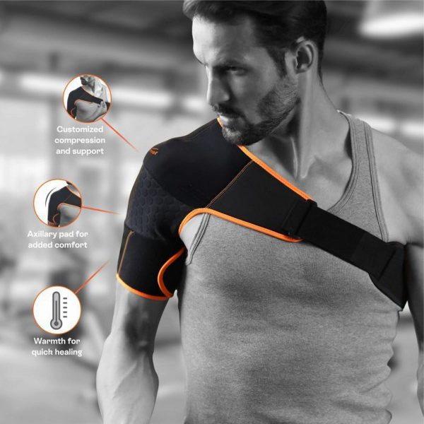 Tynor Shoulder Support Double Lock (Neo), Universal (1 Unit) - Image 3