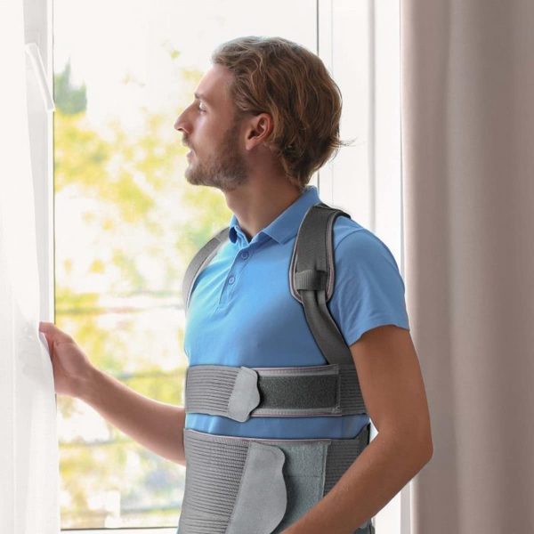 Tynor Taylor’s Brace Short, Grey (1 Unit) - Image 4