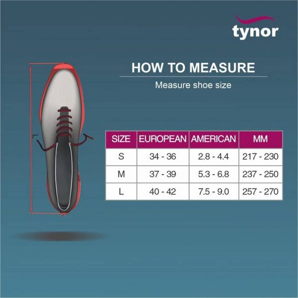 Tynor Walker Boot Air, Black (1 Unit) - Image 3