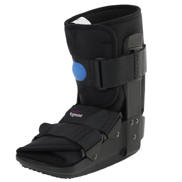 Tynor Walker Boot Air Short, Black (1 Unit)