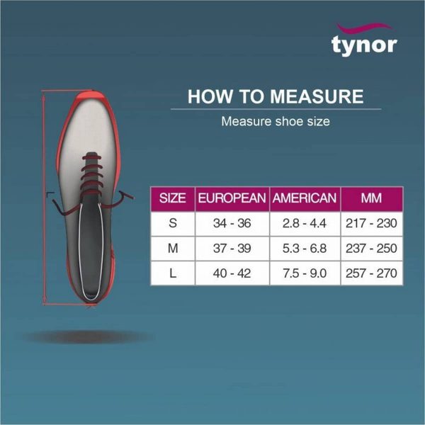 Tynor Walker Boot Air Short, Black (1 Unit) - Image 4