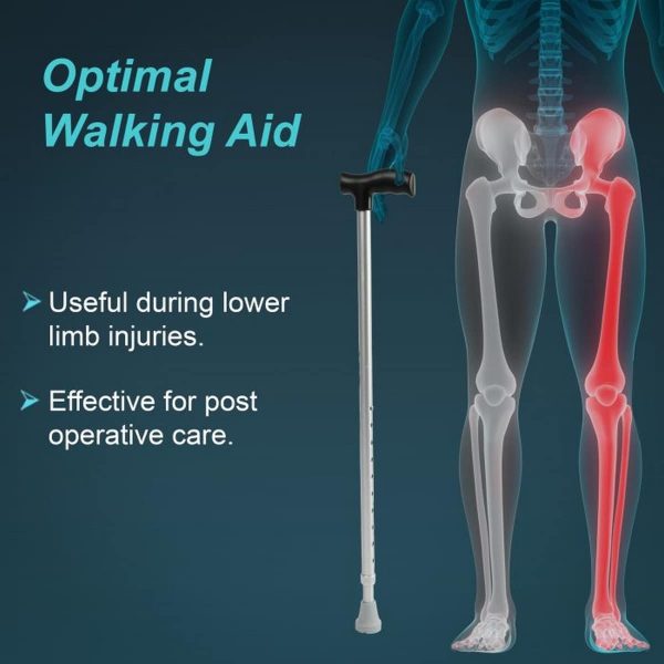 Tynor Walking Stick L Type (1 Unit) - Image 2