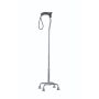 Tynor Walking Stick Quadripod, Silver (1 Unit)