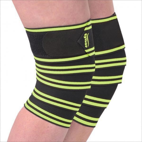 Tynor Weight Lifting Knee Wrap, Universal,  (Pack Of 2)