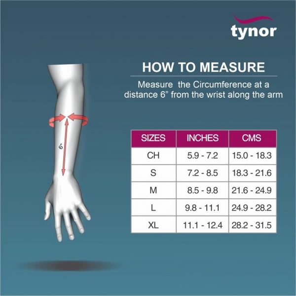 Tynor Wrist And Forearm Splint, Grey (1 Unit) - Image 5
