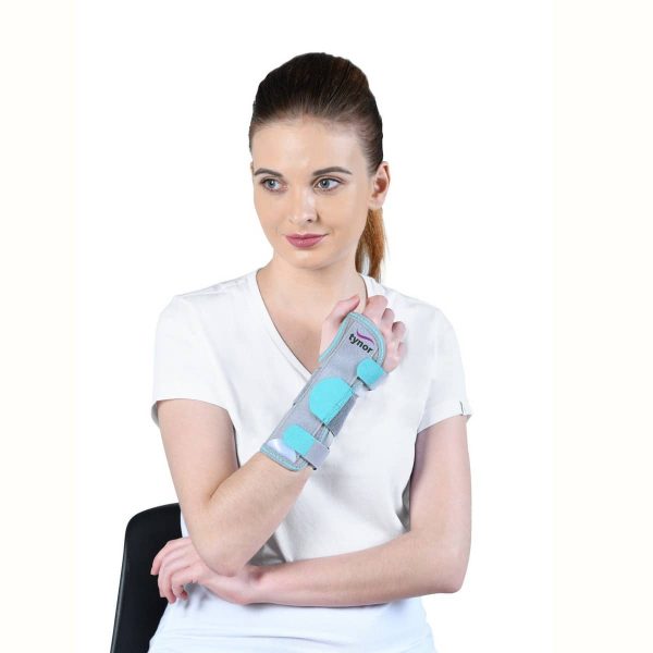 Tynor Wrist Splint Ambidextrous, Grey (1 Unit)