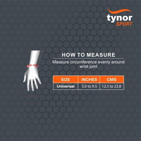 Tynor Wrist Support (Neo), Universal (Pack Of 2) - Image 4