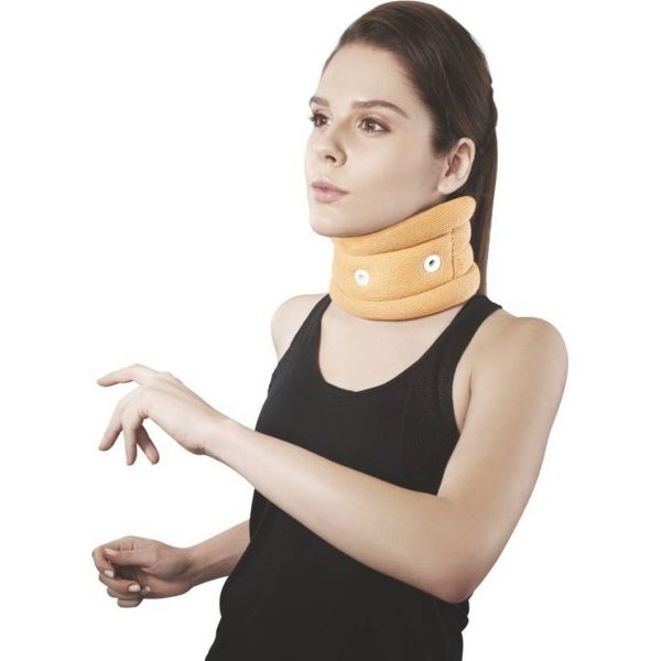 VISSCO Cervical Collar with Chin Regular Neck Support