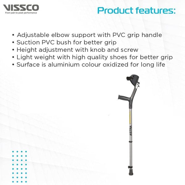 Vissco Astra Max Elbow Crutch - Image 3