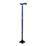 Vissco Avanti Plus T Shape Aluminium Stick With Big Shoe